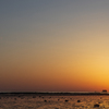 夕空晴れて