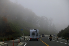 峠を下る