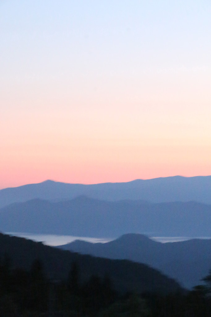 田沢湖遠景