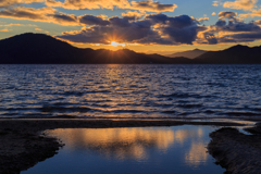 田沢湖　夕景　Ⅱ
