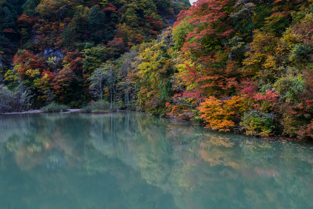 鳥海山麓堰堤