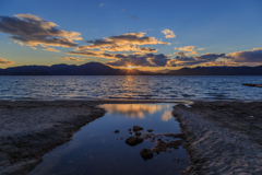 田沢湖　夕景　Ⅰ