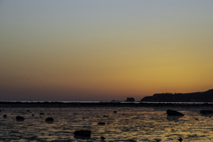 夕暮れ
