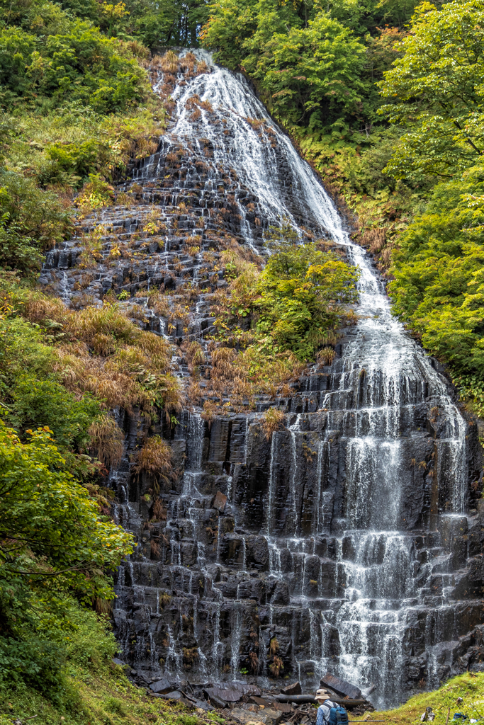 檜山滝全景