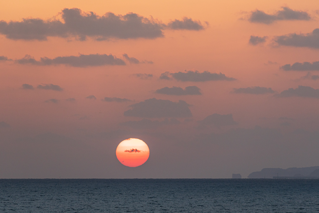 夕陽　