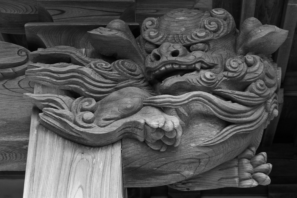 開得寺の獅子