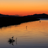 八郎湖夕景　Ⅱ