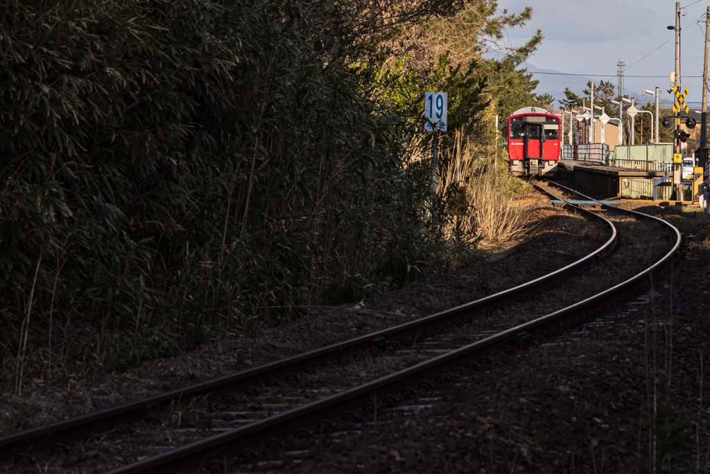 男鹿線　天王駅