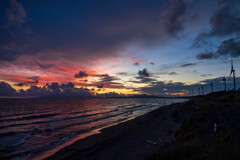 出戸浜夕景　