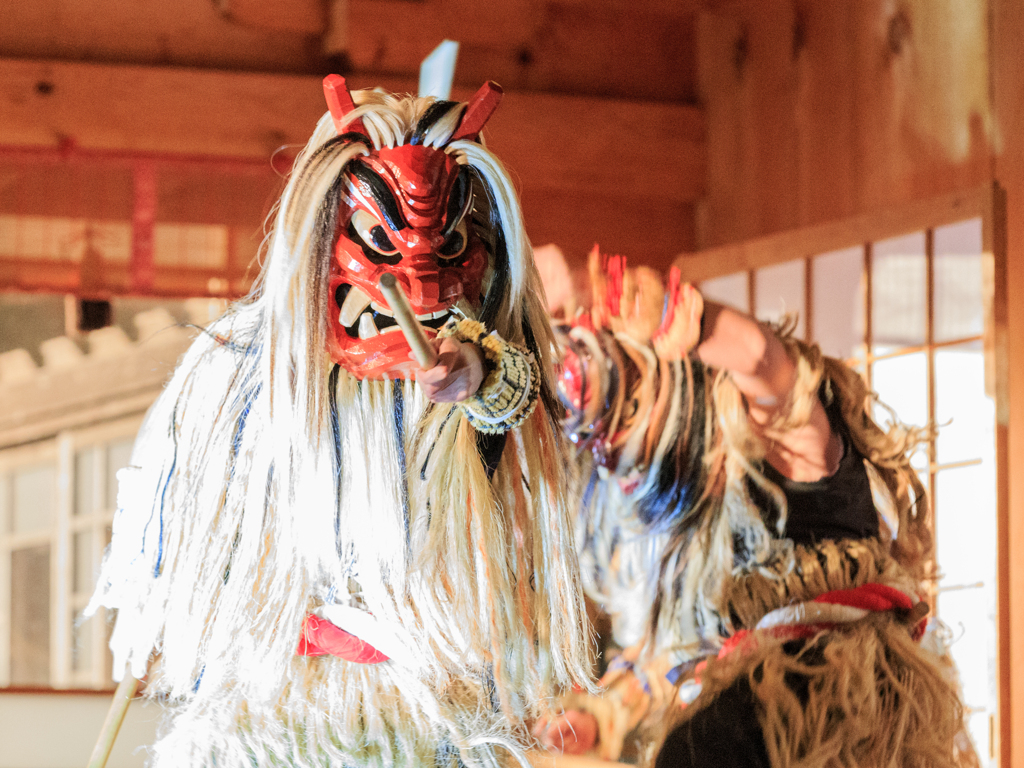 出羽風土記　なまはげ太鼓　あおり