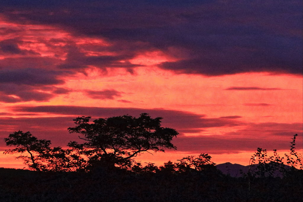 男鹿夕景