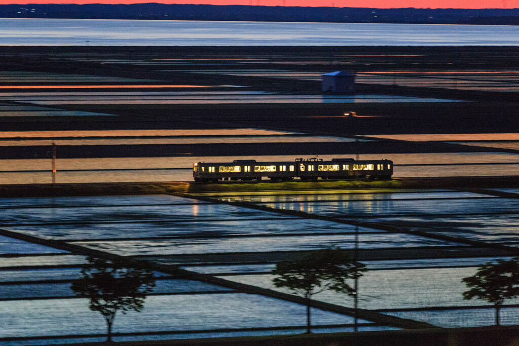 夕暮列車