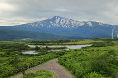 鳥海山　ひばり荘より