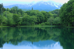 五色沼緑景