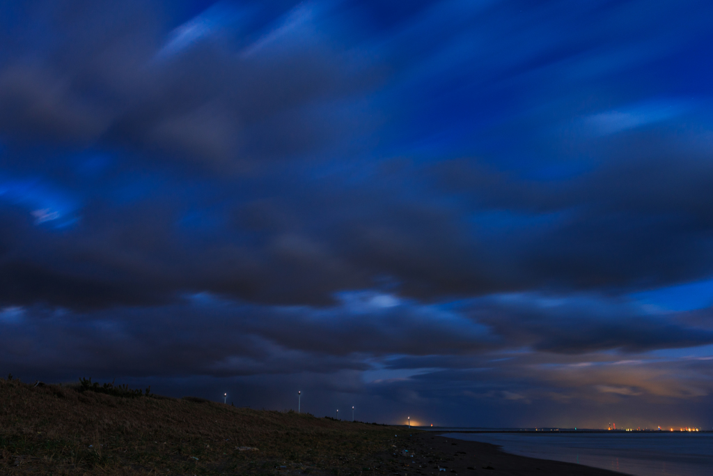 船越海岸　夕雲Ⅱ