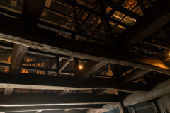 三浦館　梁組み