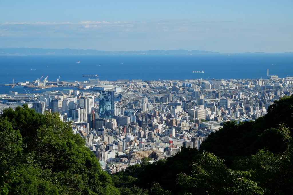 六甲山より
