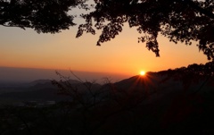 夕日