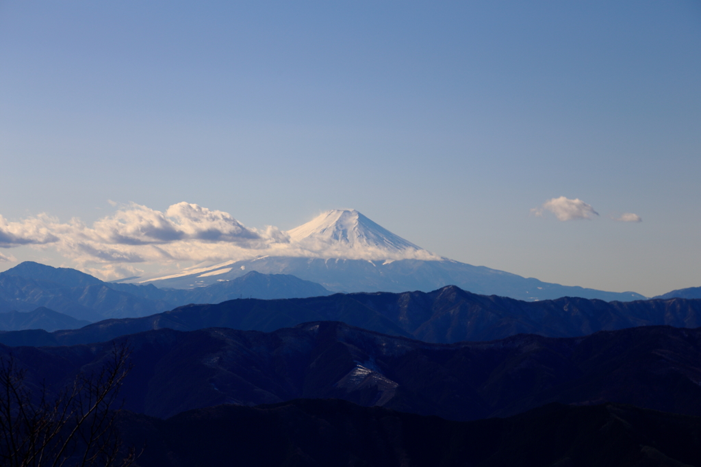 大岳山からの富士