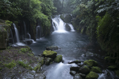 雨の天狗霧