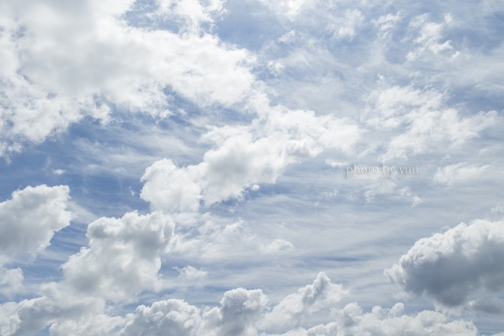 雲と青空