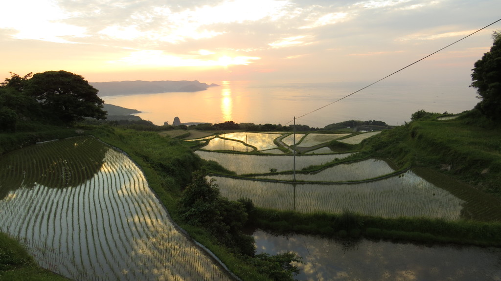 夕日　その2