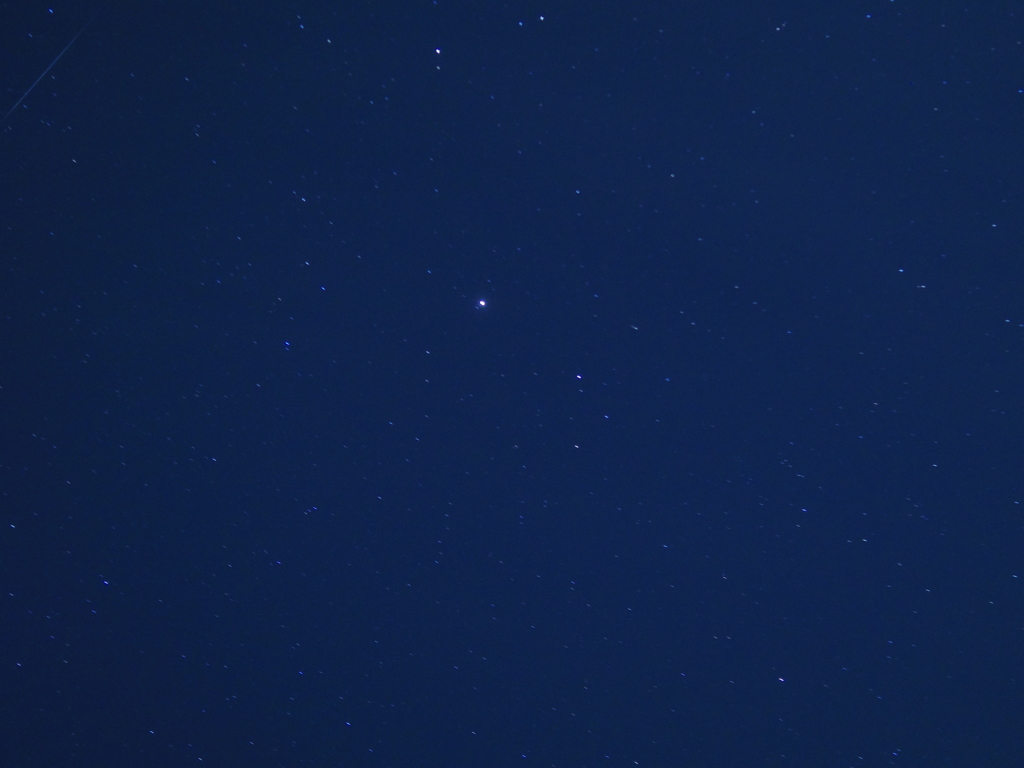 初めての星空