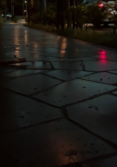 梅雨の早朝