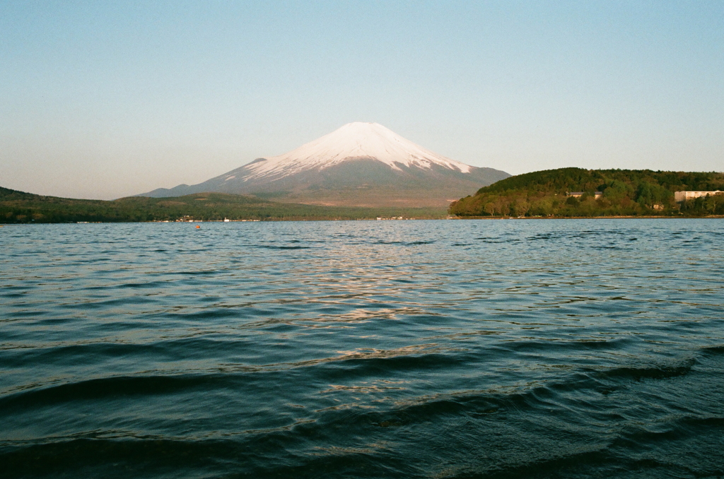 朝の富士山