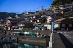 漁港の街並み