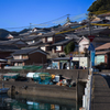 漁港の街並み
