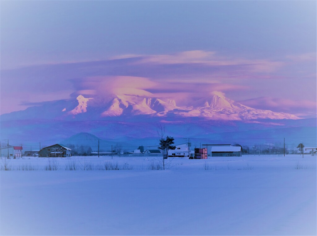 夕焼けを迎えて