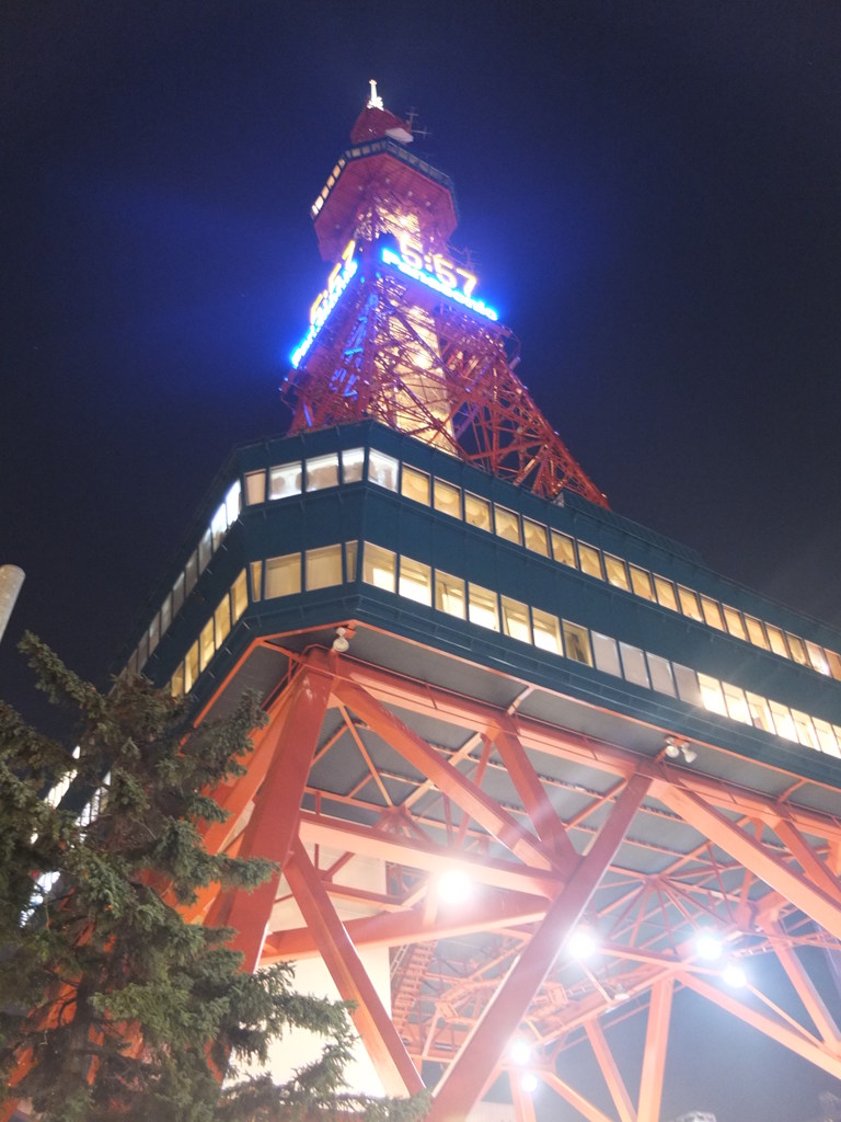 テレビ塔さん来たよ