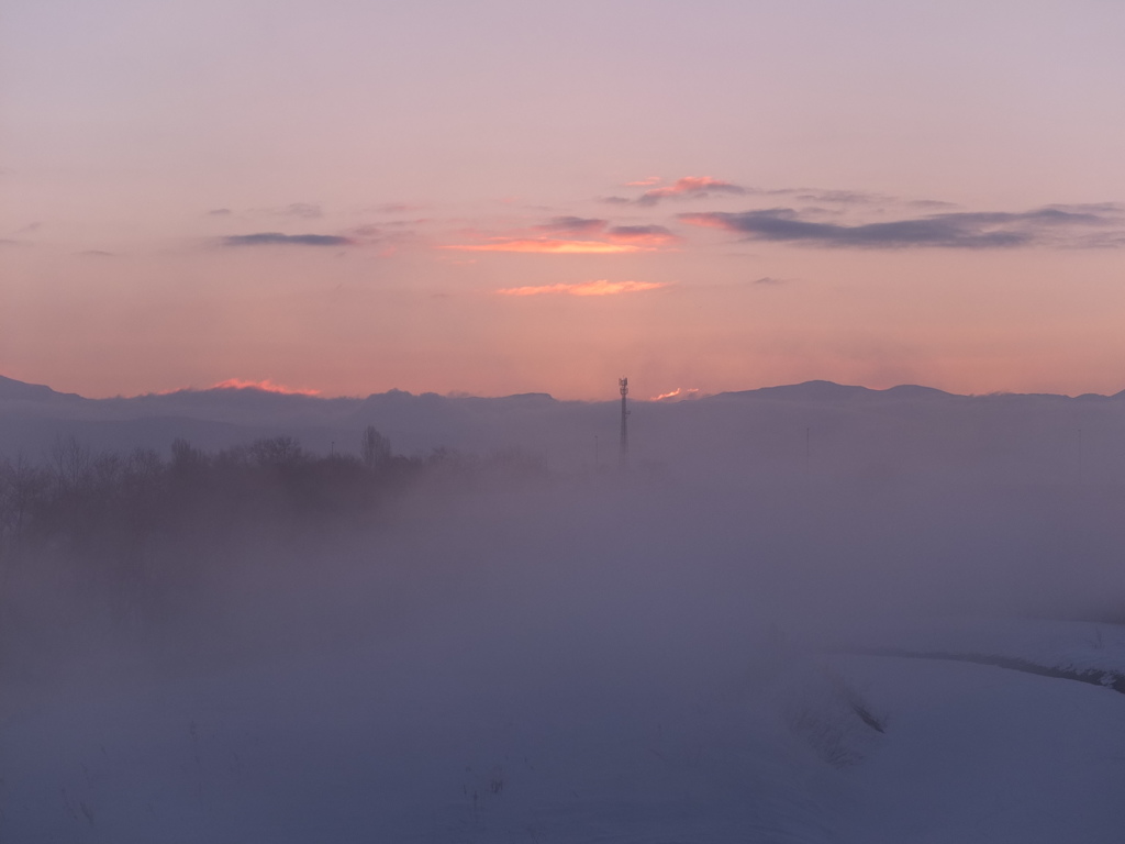 霧の大雪