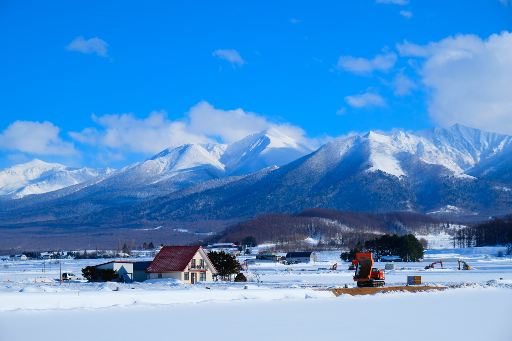 十勝岳山麓