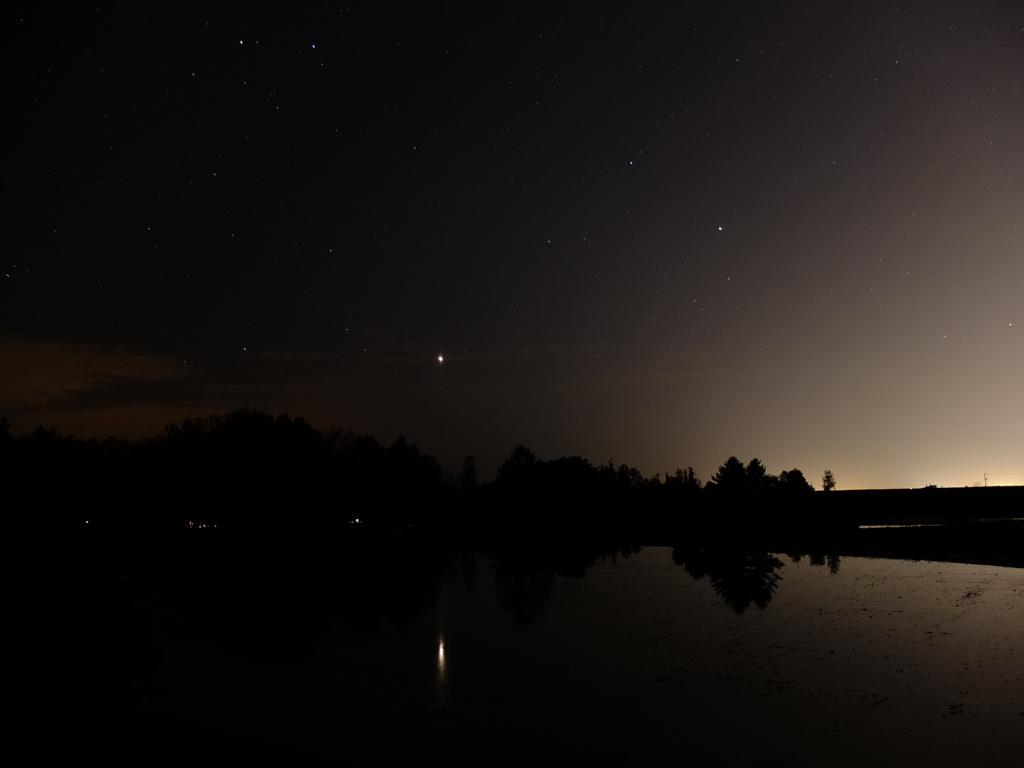 田園の夜空１
