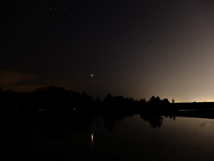 田園の夜空１