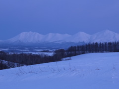 青い山脈十勝岳