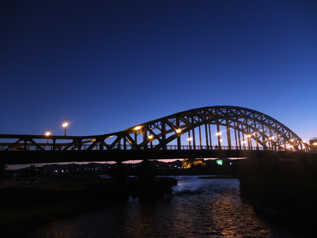 夕刻の旭橋１