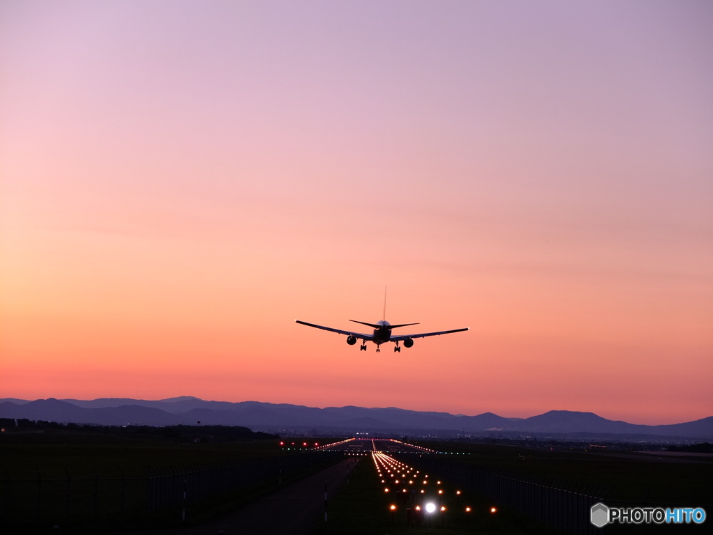 赤い空