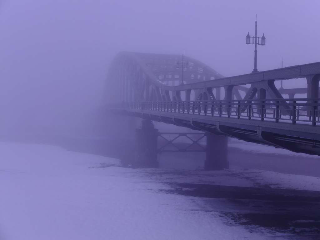 霧の旭橋