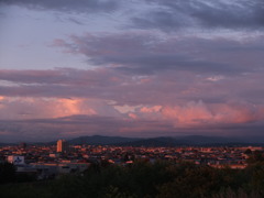 夕暮れの街並み３