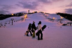 今夜は