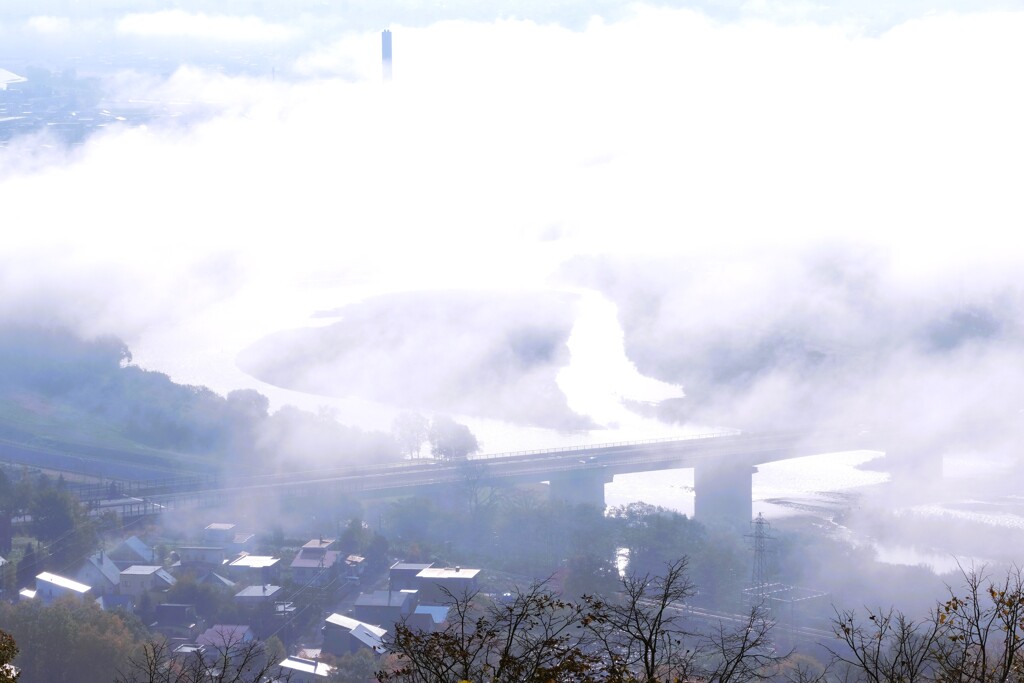 雲が開けて来た時間