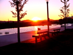 夕陽を見て思うこと 夕陽を見て思うこと