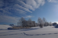 マイナス２１度の朝3