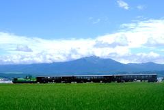 田園を走る