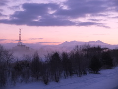 日の出前の大雪連邦