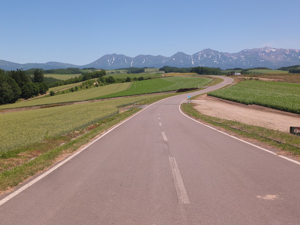 どこまでも続く