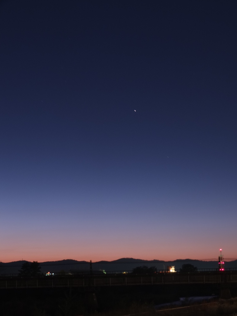 一番星みーつけた